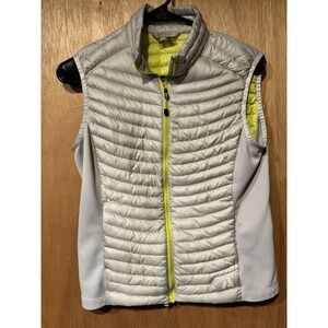 Eddie Bauer Vest Extra Small Gray First Ascent Storm Down EB 800 Puffer (G1)